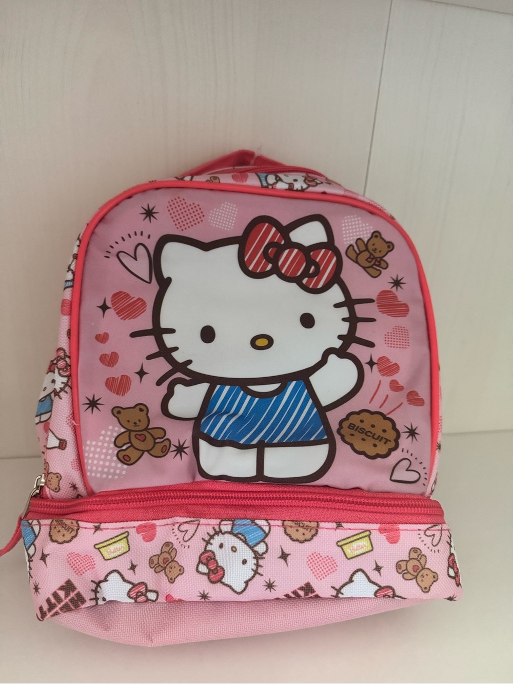 Sanrio Hello Kitty Pink & Blue Kids Backpack